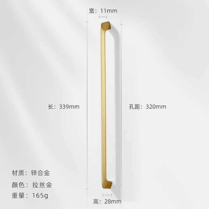 Modern Zinc Alloy Cabinet Handles – Kitchen Drawer Knobs
