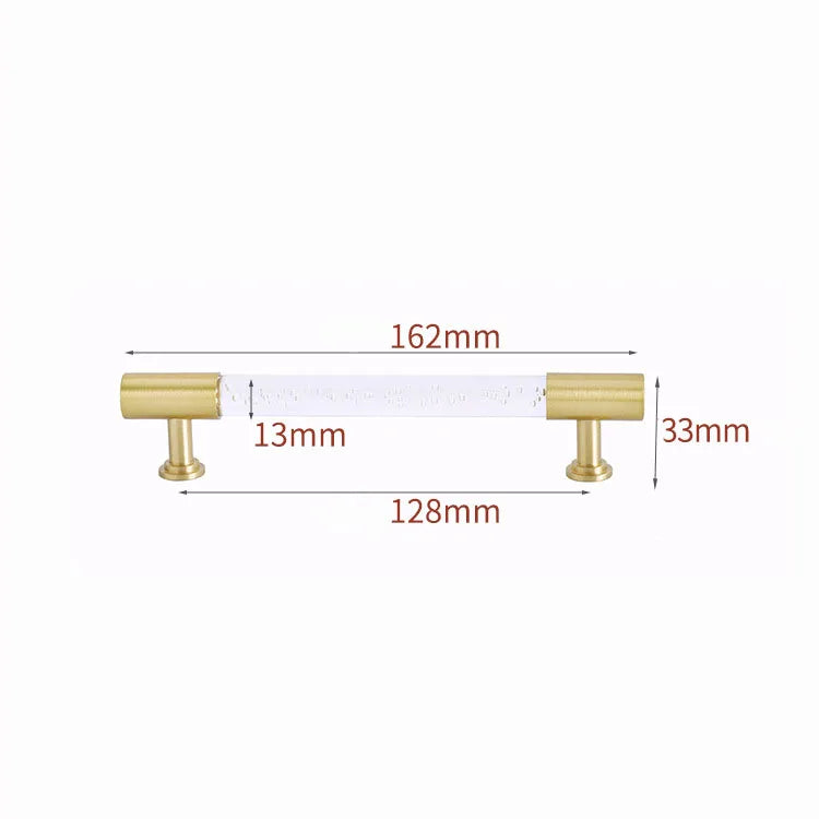 Transparent Acrylic Furniture Handles – Brass Pulls and Knobs for Furniture
