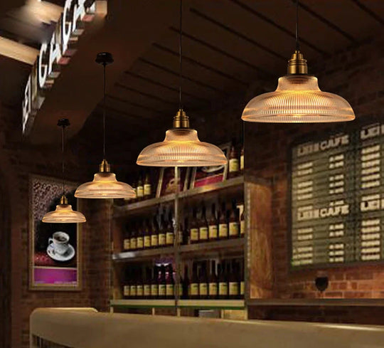 Elora – American Vintage Glass Pendant Light for Living Room, Dining, Bar, and Café