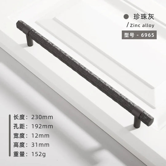 Creative T-Bar Cabinet Handles – Modern Zinc Alloy Pulls for Furniture