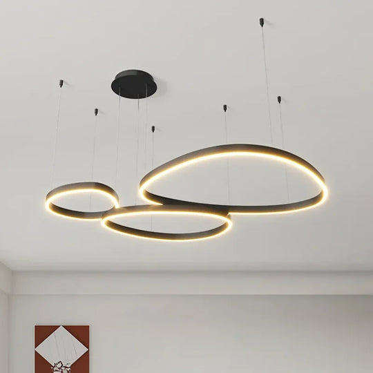 Sophia Nordic Irregular LED Pendant Light – Modern Minimal Lamp