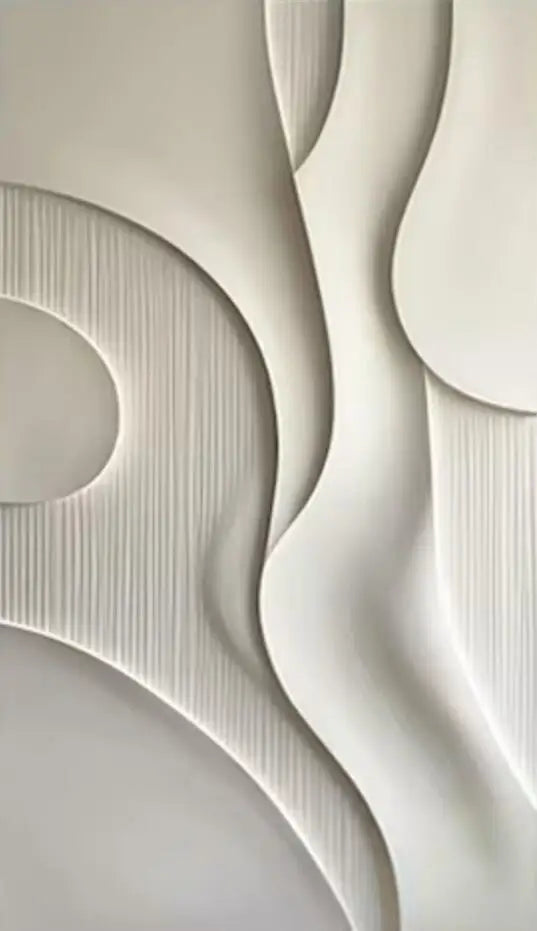 Large Abstract 3D Textural Canvas Wall Art Print