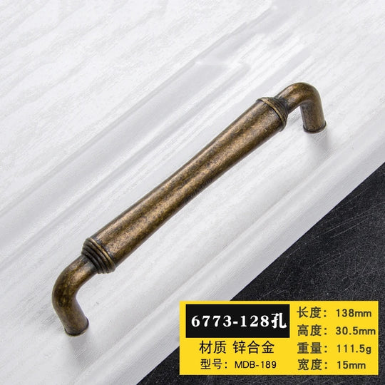 Antique Bronze Cabinet Handles – Retro Vintage Drawer Pulls