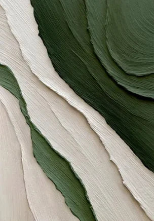 Large Format Abstract Flowing Textural Wall Art Canvas Print