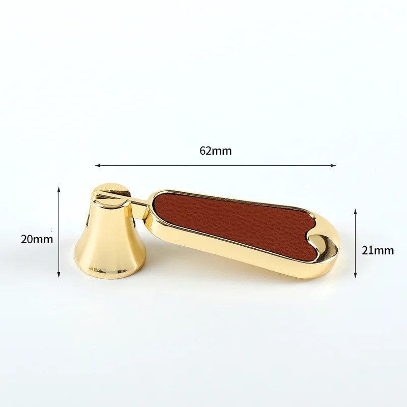 Modern Black and Red Leather Cabinet Handle – Zinc Alloy Pulls for Wardrobes and Cupboards (96mm/128mm)
