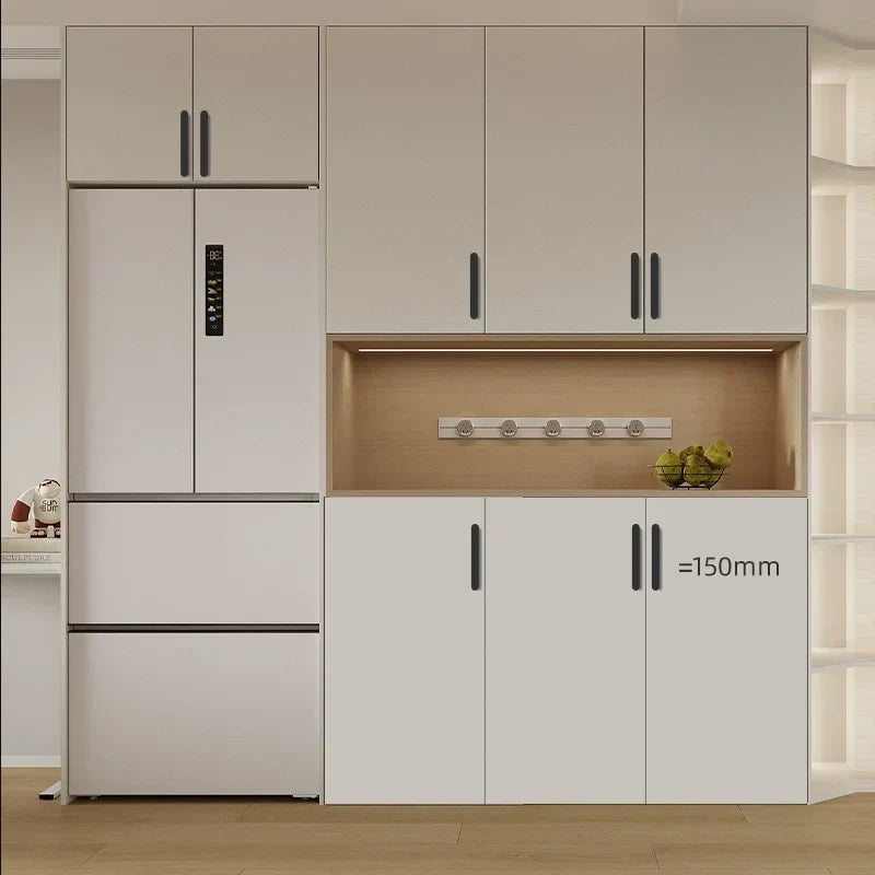 Minimalist Ultra-Long Aluminum Alloy Cabinet Handle – Black and Brushed Gold Pulls (800mm-1200mm)
