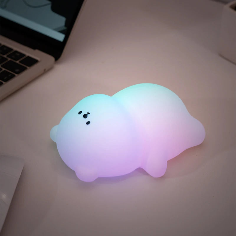 Panda LED Touch Night Light USB Rechargeable Table Lamp