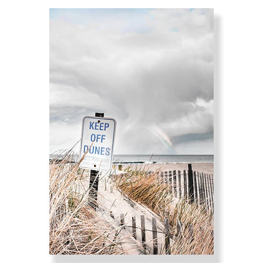 Tranquil Lake Pier Sunset Landscape Canvas Wall Art