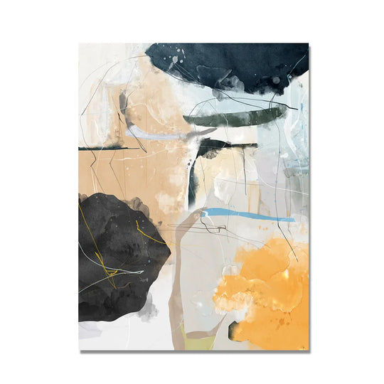 Set of 3 Colorful Abstract Canvas Wall Art Prints