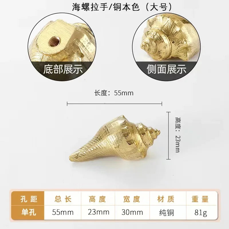 Brass Animal-Shaped Cabinet Handles – Luxury Gold Furniture Pulls