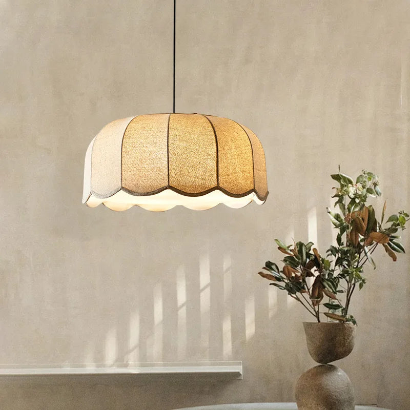 Nordic Fabric Pendant Light for Dining, Living Room & Bedroom
