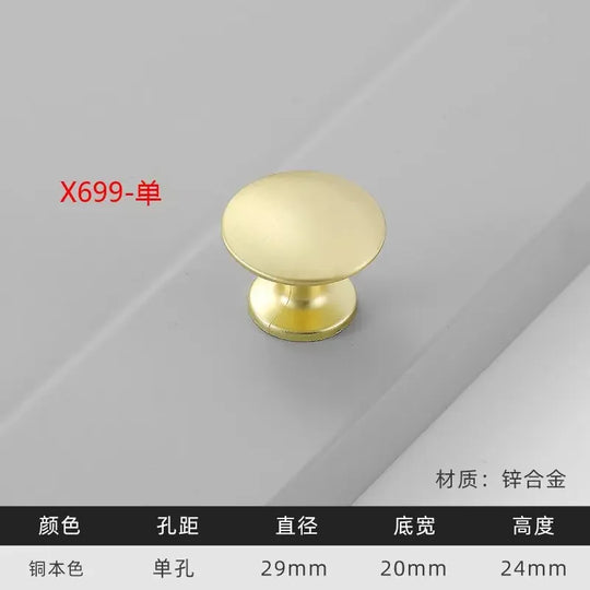 Modern Gold Kitchen Cupboard Handles – Decorative Chinese-Style Knobs