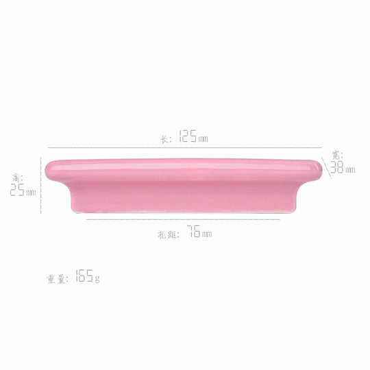 Macaron Series Ceramic Wardrobe Handles – Colorful Knobs for Furniture