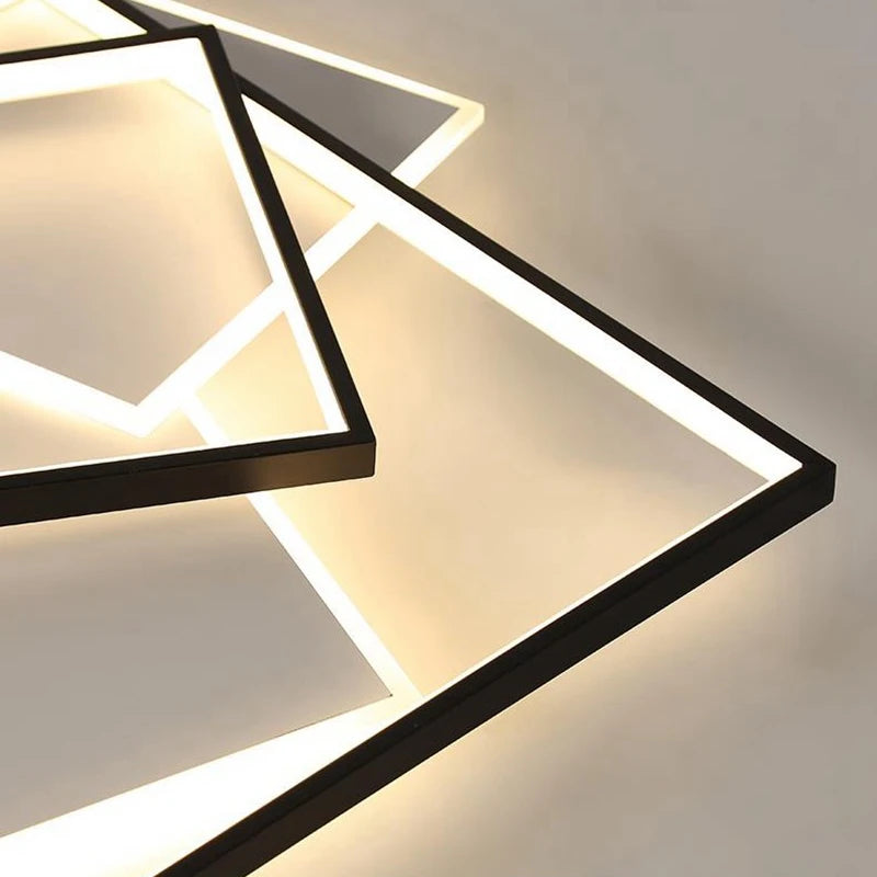 Modern Creative LED Ceiling Lamp for Living Room & Bedroom