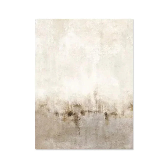 Minimalist Landscape Abstract Canvas Wall Art Print