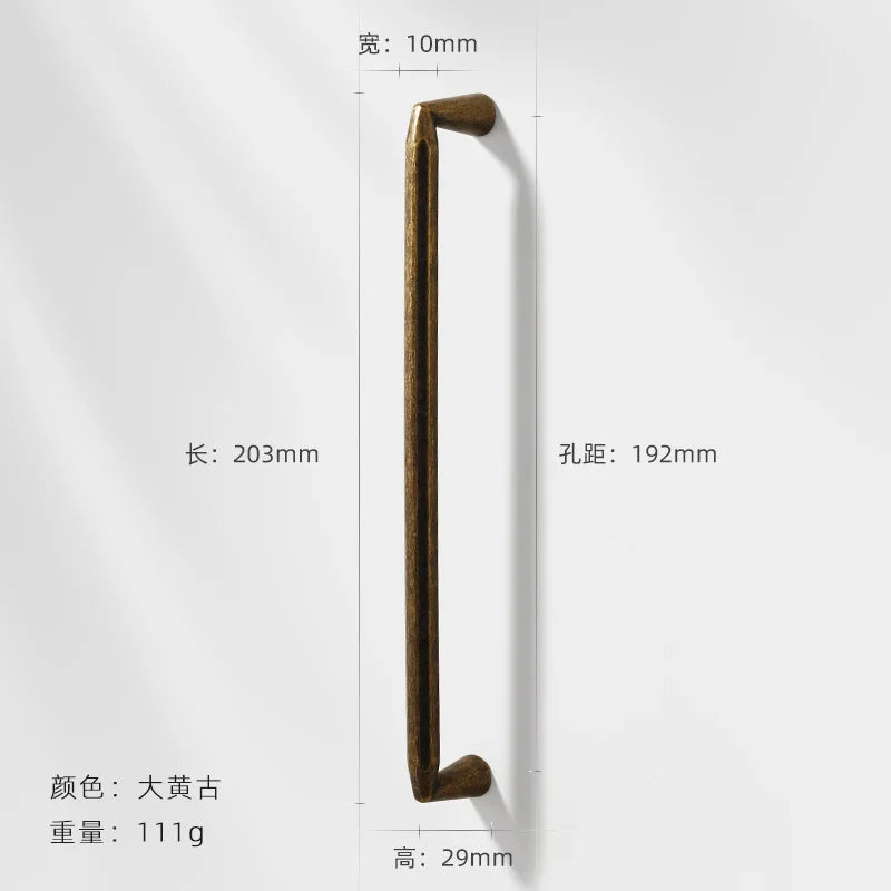 Antique Wardrobe Cabinet Handles – Retro Zinc Alloy Pulls and Knobs for Furniture