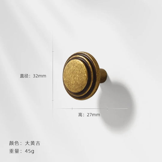 Antique Wardrobe Cabinet Handles – Retro Zinc Alloy Pulls and Knobs for Furniture