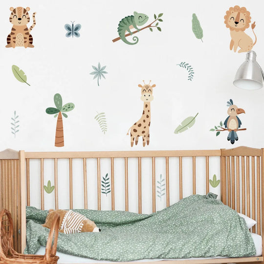 Safari Animal Wall Decals