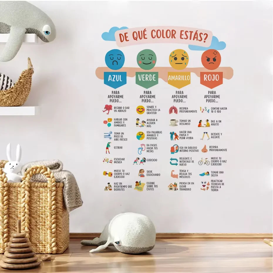 Spanish Affirmation Nursery Wall Decals