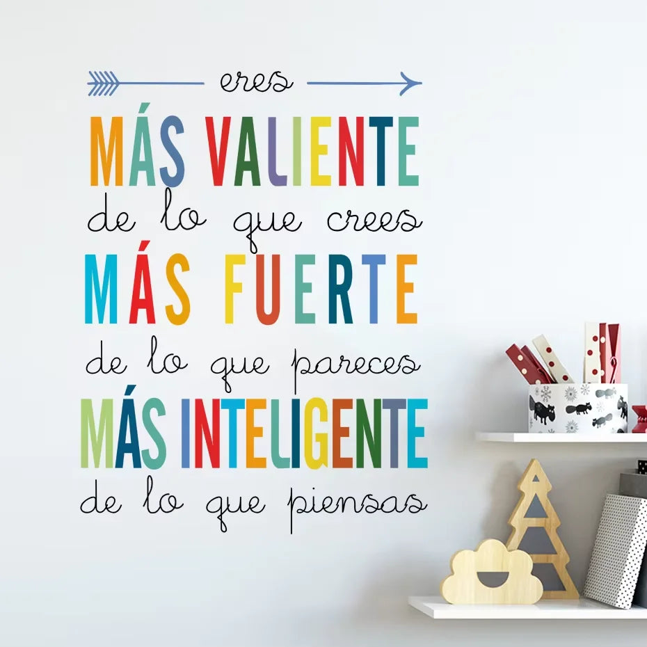 Spanish Affirmation Nursery Wall Decals
