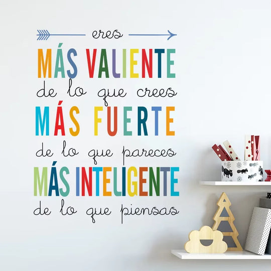 Spanish Affirmation Nursery Wall Decals