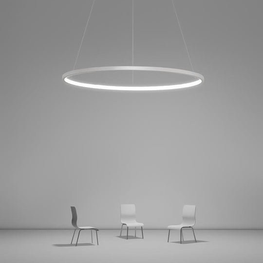 Circle Linear Modern LED Chandelier Pendant Light