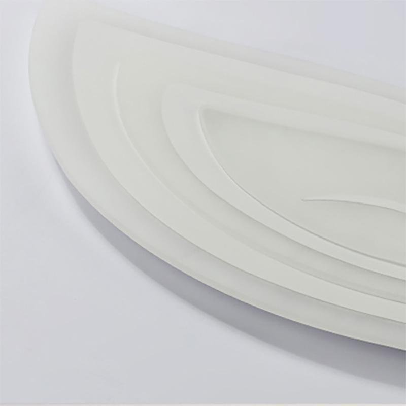 Leaf Shaped Modern Flush Mount Ceiling Light with Remote Control