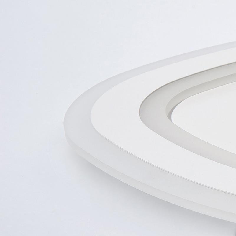 Triangle Shaped Modern LED Flush Mount Ceiling Light