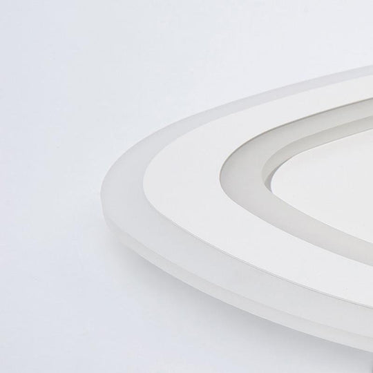 Triangle Shaped Modern LED Flush Mount Ceiling Light