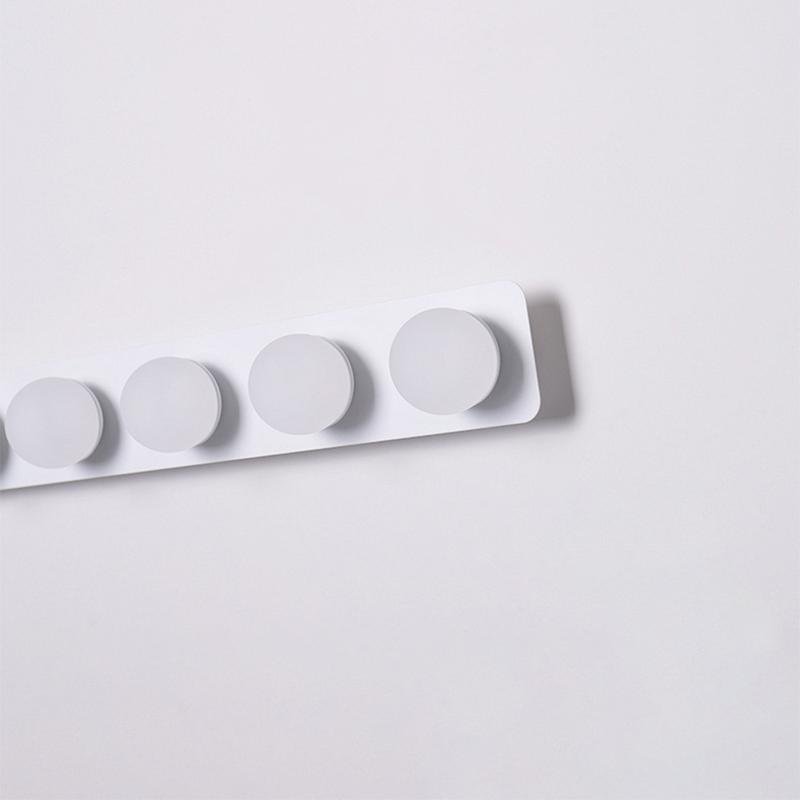 LED Wall Sconce with 5 Adjustable Spherical Spotlights
