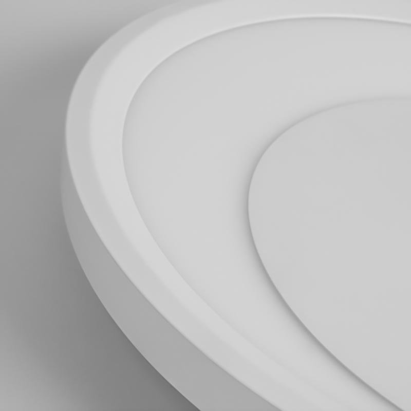 12'' & 16'' Round White Modern Flush Mount Light – LED Ceiling Lights