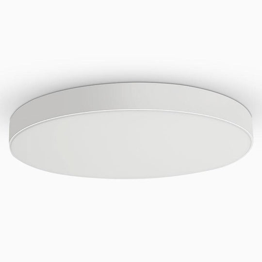 16'' Round Dimmable Modern Flush Mount LED Ceiling Light with Remote