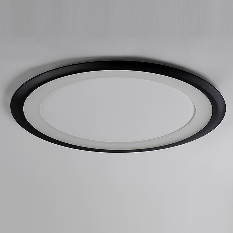 Ultrathin Round LED Flush Mount Ceiling Light – Modern Minimalist Design