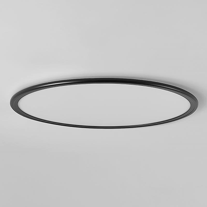 30" Round – Ultra-Thin LED Flush Mount Modern Ceiling Light