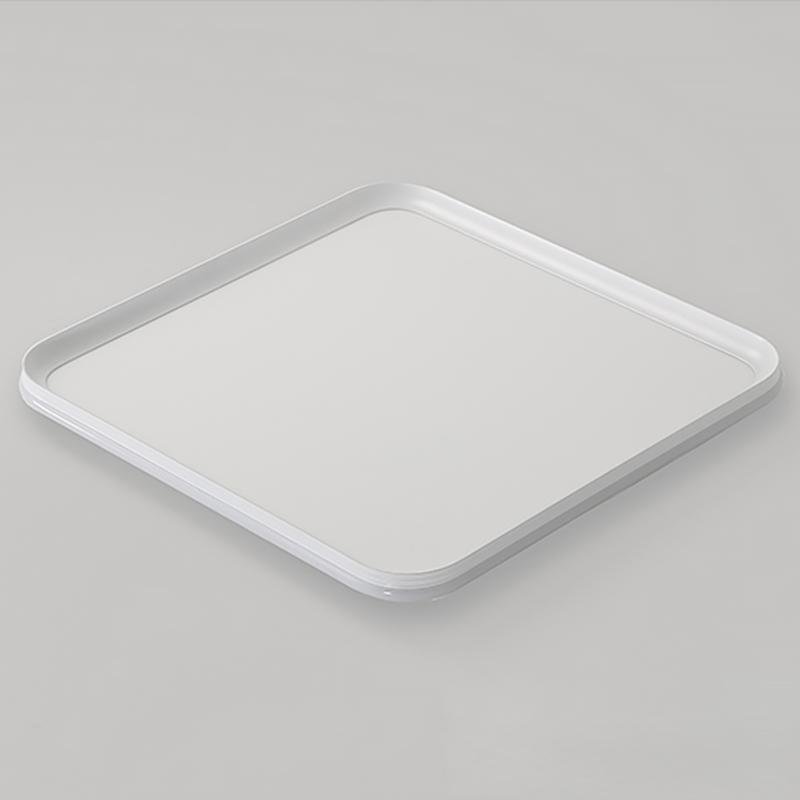 16" Square Modern LED Flush Mount Ceiling Light with Remote