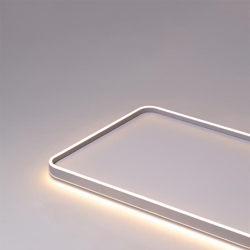 Rectangular Flush Mount LED Ceiling Light – Kitchen and Dining Room Fixture