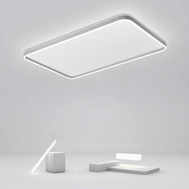 Rectangular Flush Mount LED Ceiling Light – Kitchen and Dining Room Fixture