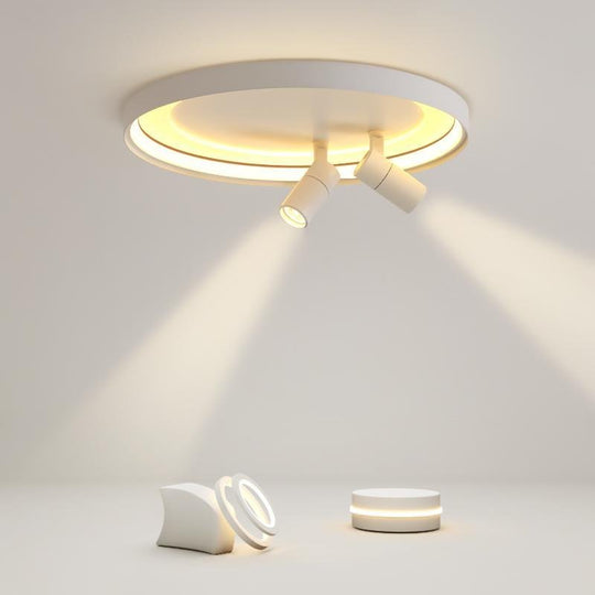 Modern Industrial Flush Mount Kitchen Lighting Spotlight Ceiling Light