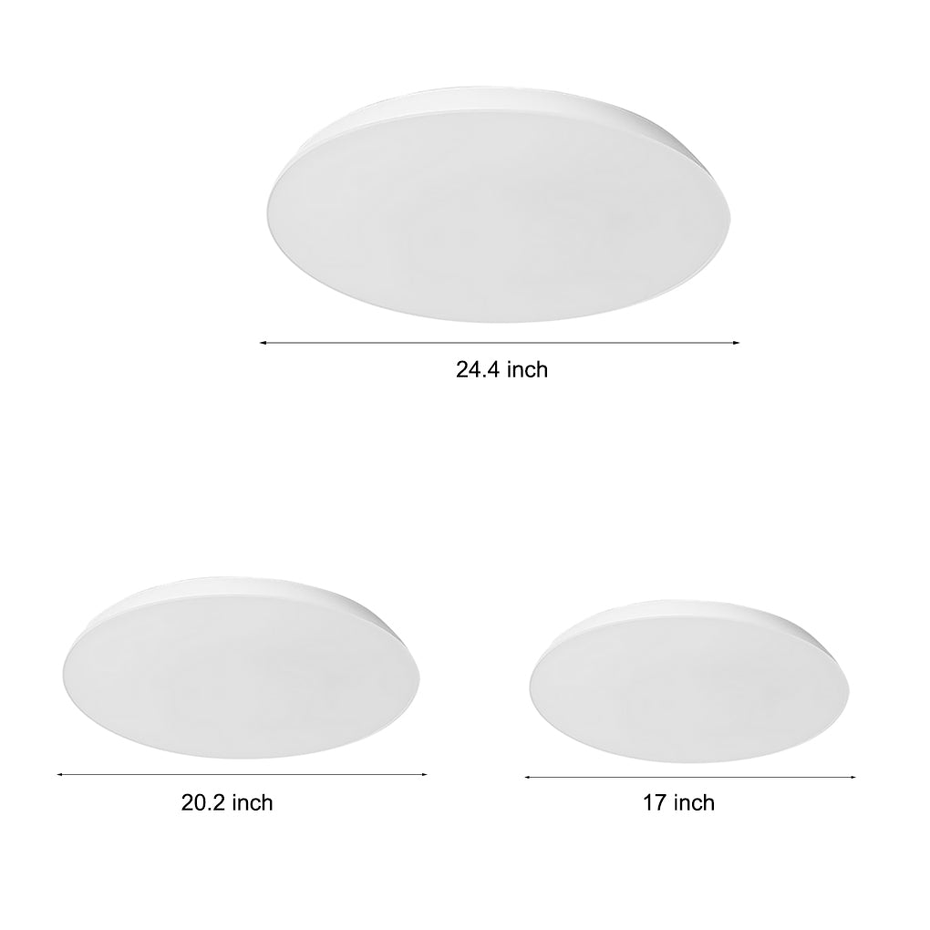Simple Bowl Shaped LED Flush Mount Ceiling Light