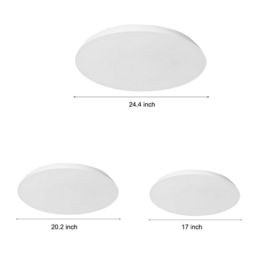 Simple Bowl Shaped LED Flush Mount Ceiling Light
