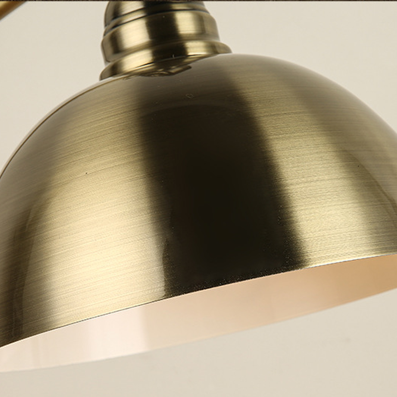 20'' Antique Metallic LED Desk Lamp with Adjustable Gooseneck