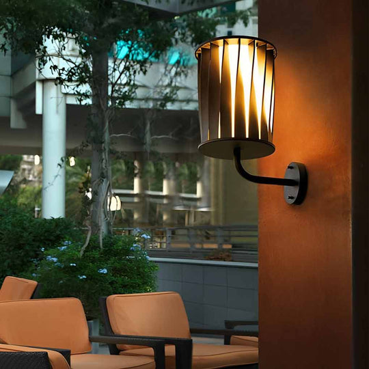 Creative Twisted Modern Outdoor Waterproof Wall Lamp