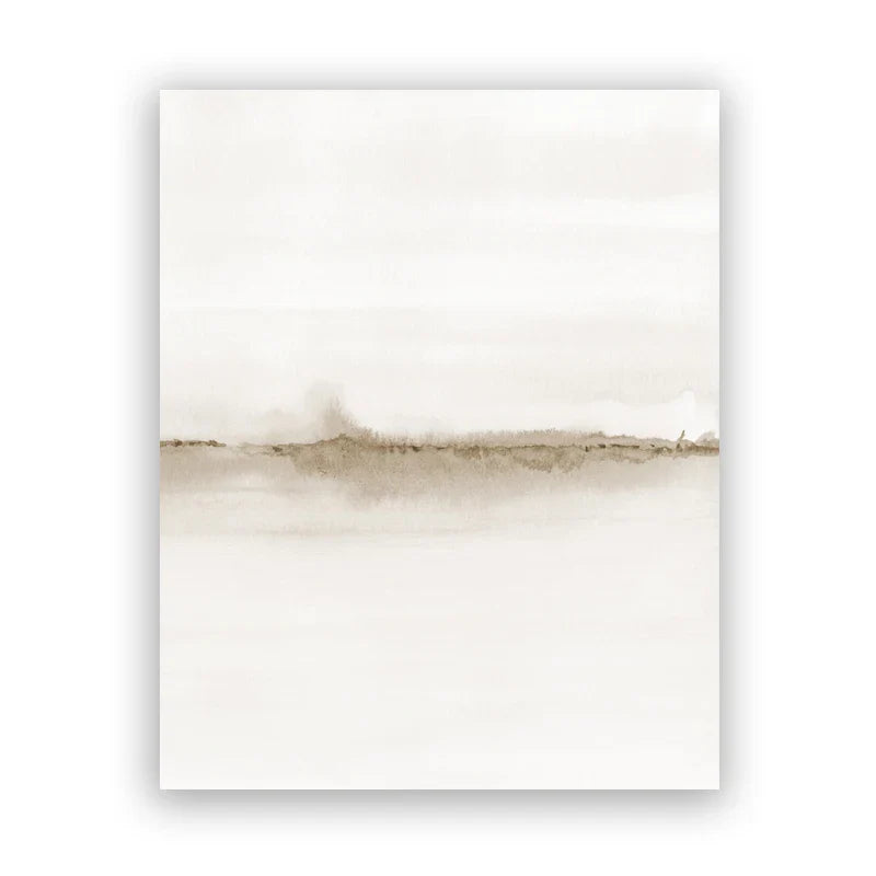 Minimalist Landscape Abstract Canvas Wall Art Print
