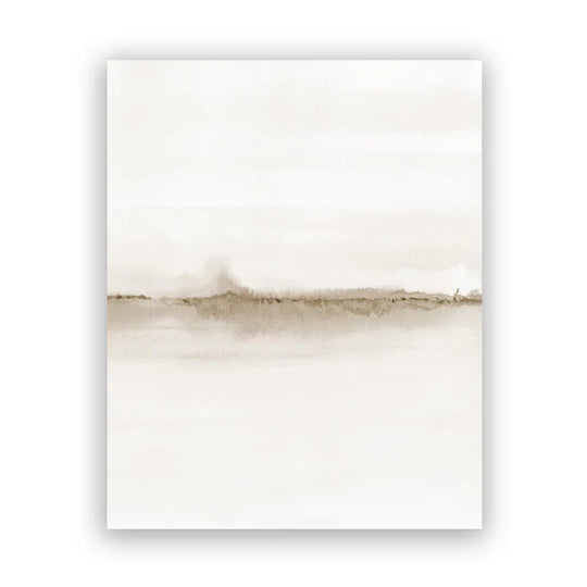 Minimalist Landscape Abstract Canvas Wall Art Print