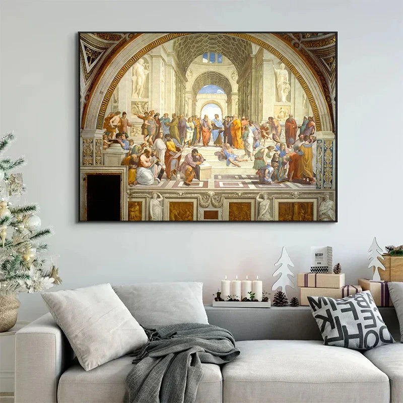 Vintage Classic Masterpiece Canvas Wall Art Print