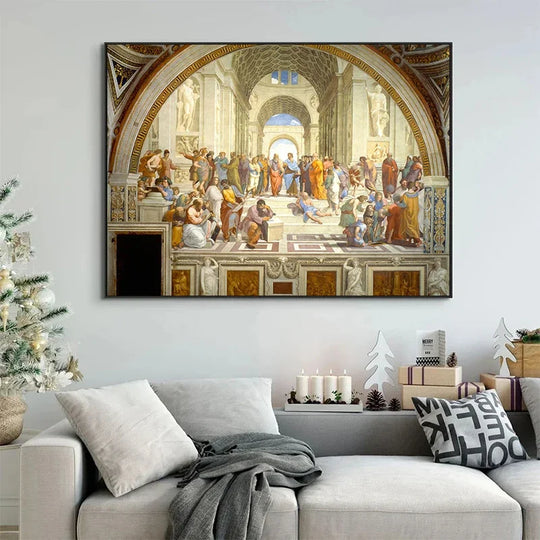 Vintage Classic Masterpiece Canvas Wall Art Print