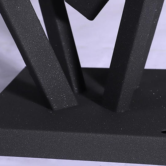 Geometric Aluminum Waterproof LED Modern Outdoor Post Lamp