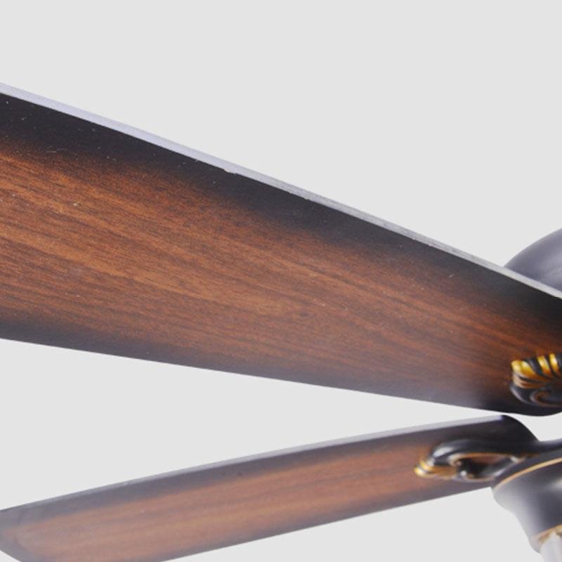 5-Blade Farmhouse Style Ceiling Fan with Lights and Remote