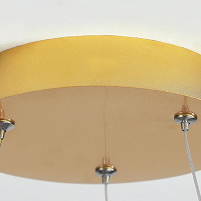 Imperial Crown Modern LED Chandelier with Remote Control