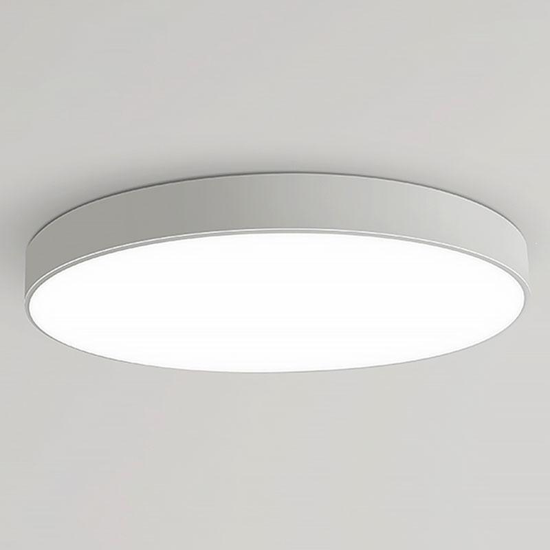 16'' Round Dimmable Modern Flush Mount LED Ceiling Light with Remote